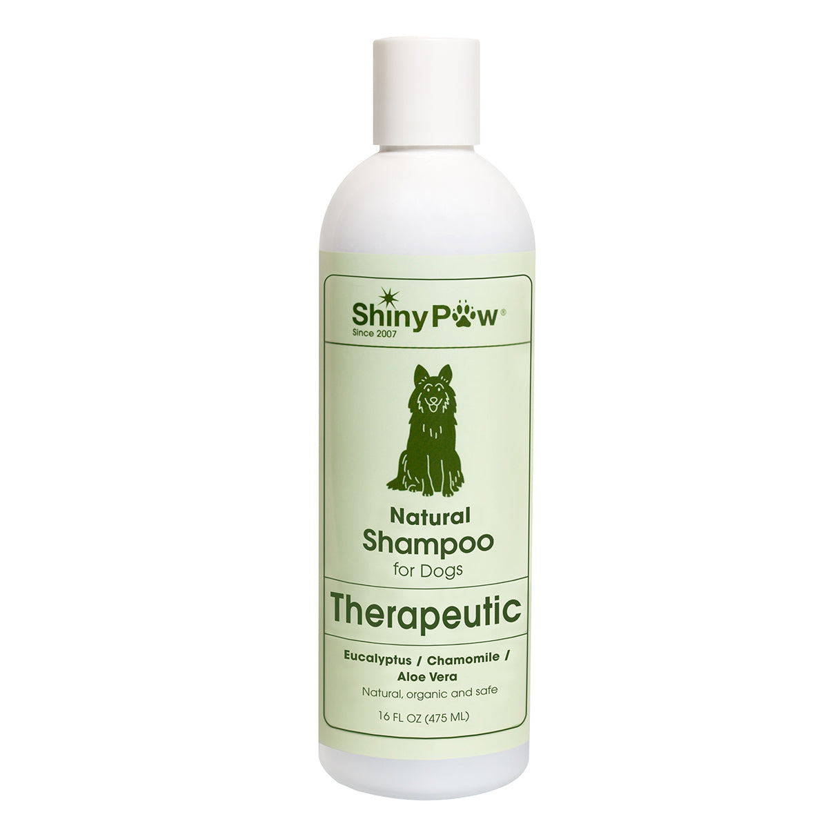 Eucalyptus, Chamomile Aloe Vera Shampoo for Dogs 16 oz – ShinyPaw