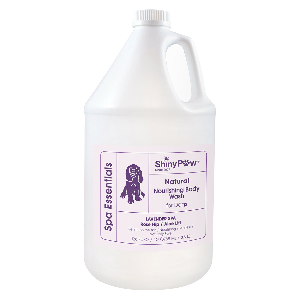 Lavender hypoallergenic dog shampoo gallon
