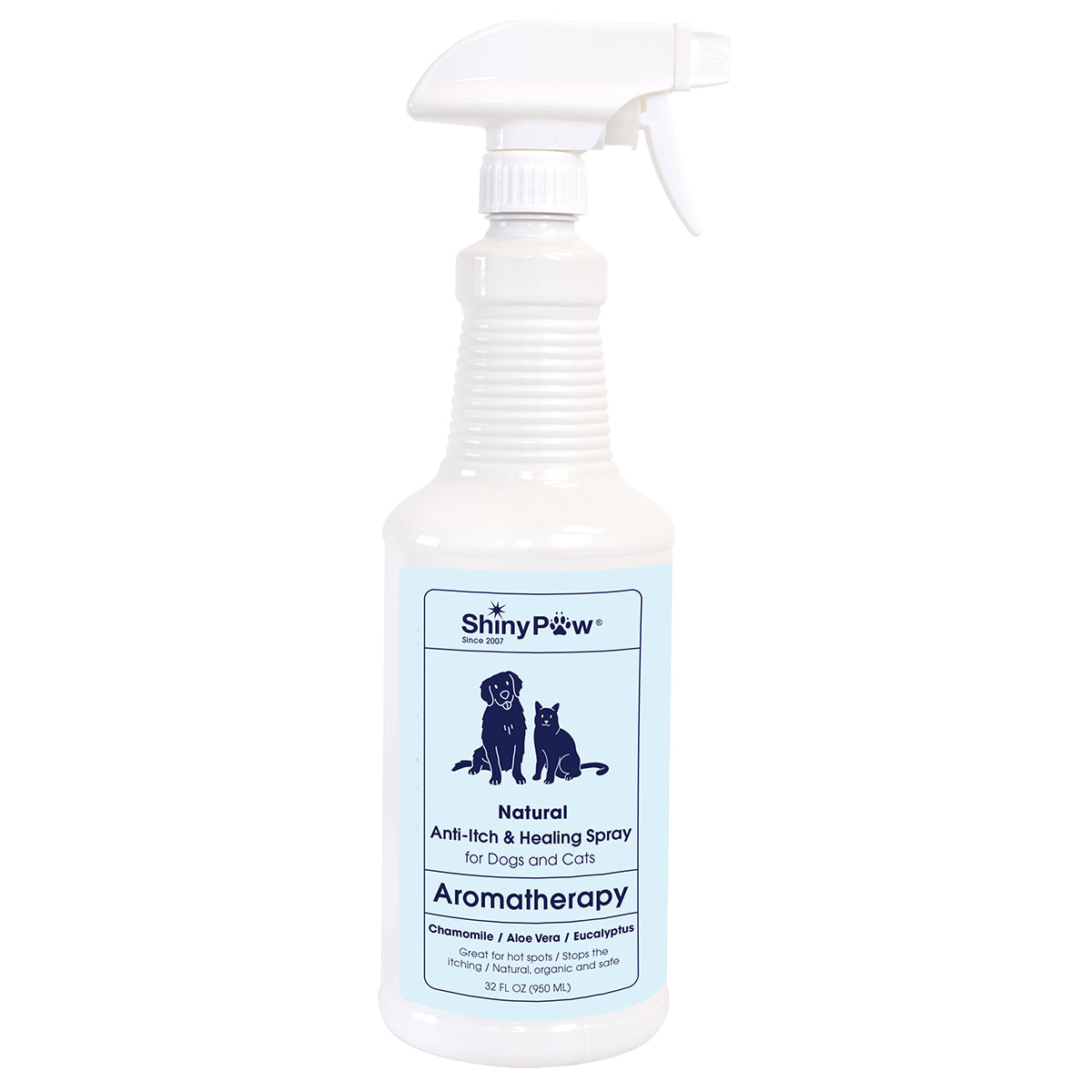 Shiny Paw Natural Anti-Itch & Healing Spray for Dogs and Cats Aromatherapy