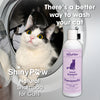 Shiny Paw all-natural shampoo for cats and coat care