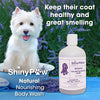 Natural Lavender dog body wash for nourishing skin and coat care