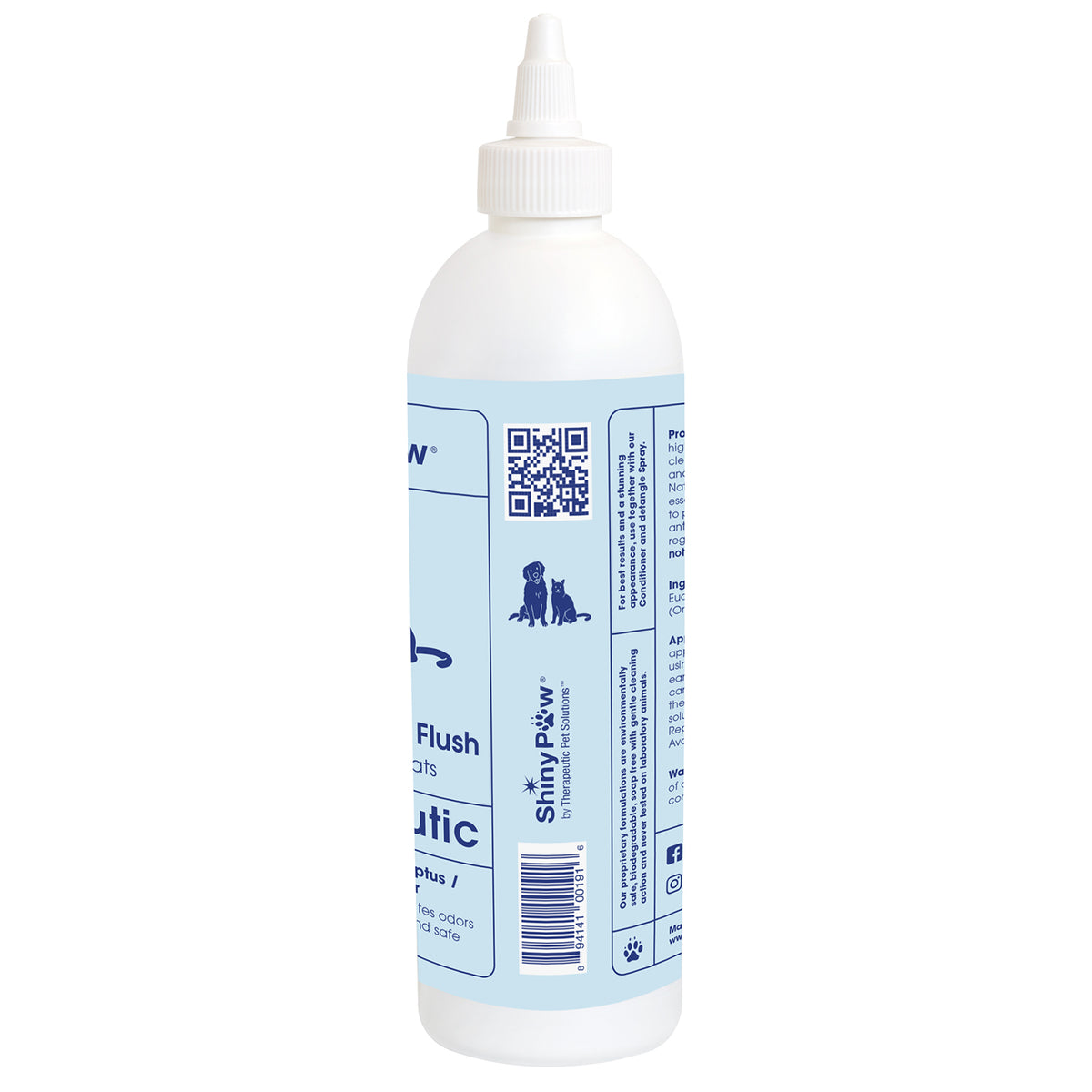 Dog ear cleaning solution for wax buildup and unwanted ear odor