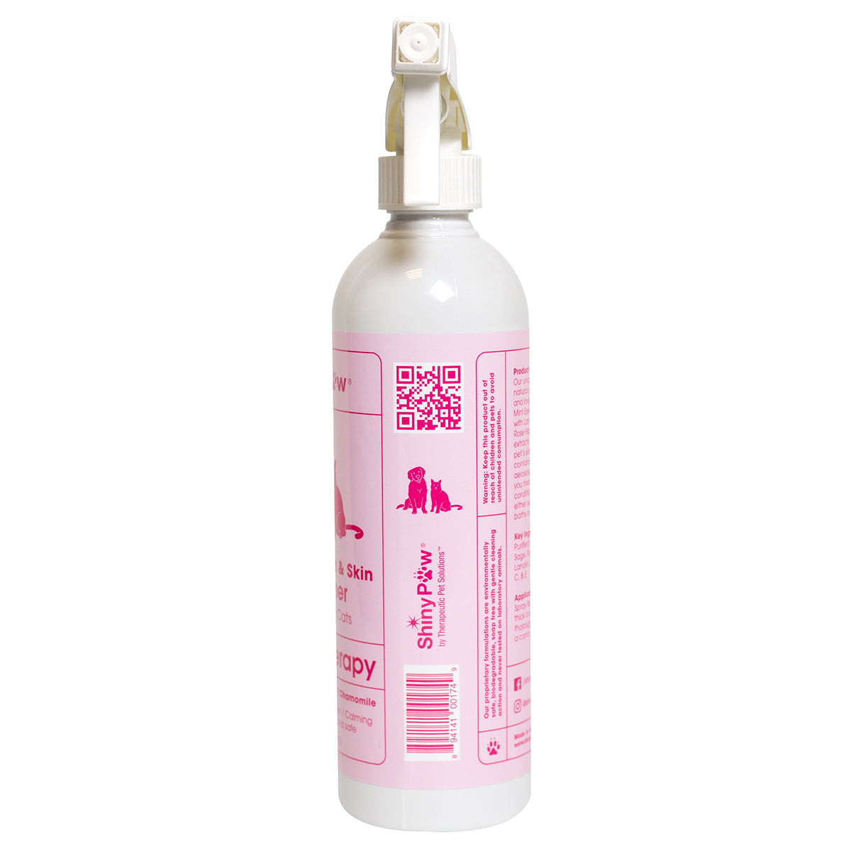Shiny Paw natural coat freshener for cats