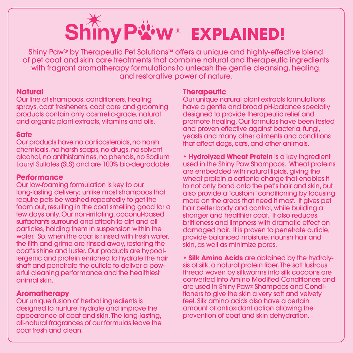 Natural dog deodorizing spray that freshens and conditions the coat
