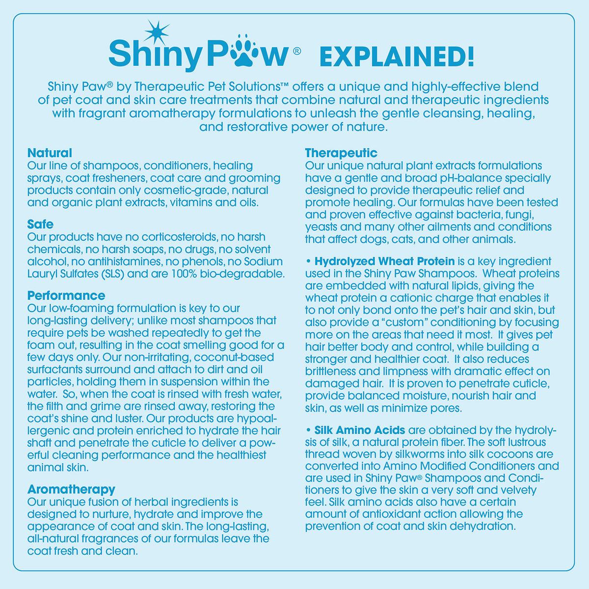 Natural dog whitening shampoo for a bright soft and shiny coat
