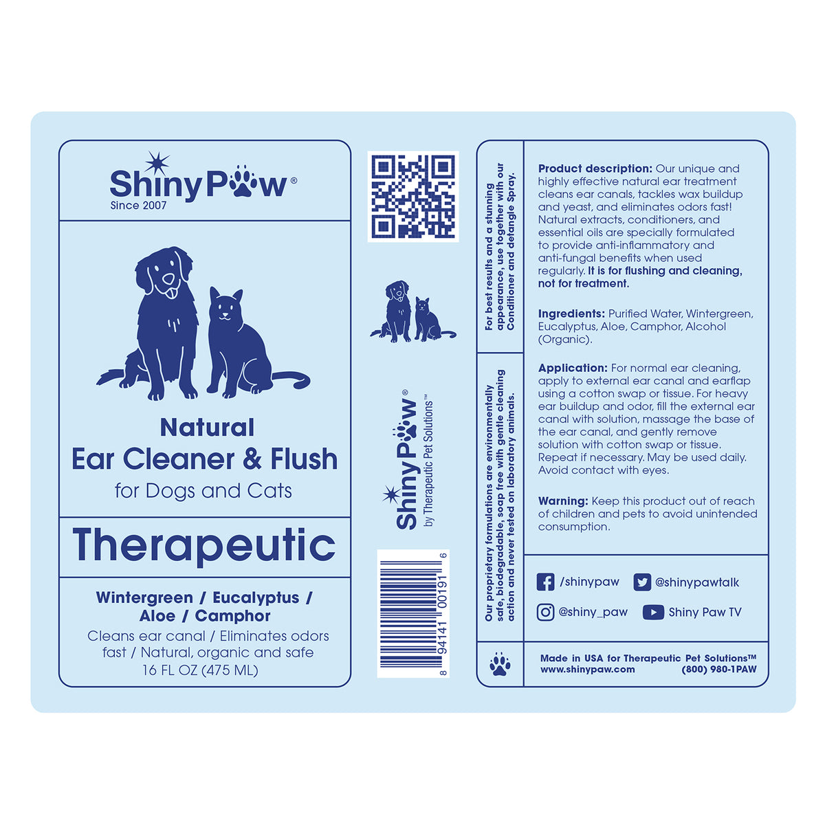 pet ear cleaner for wax buildup