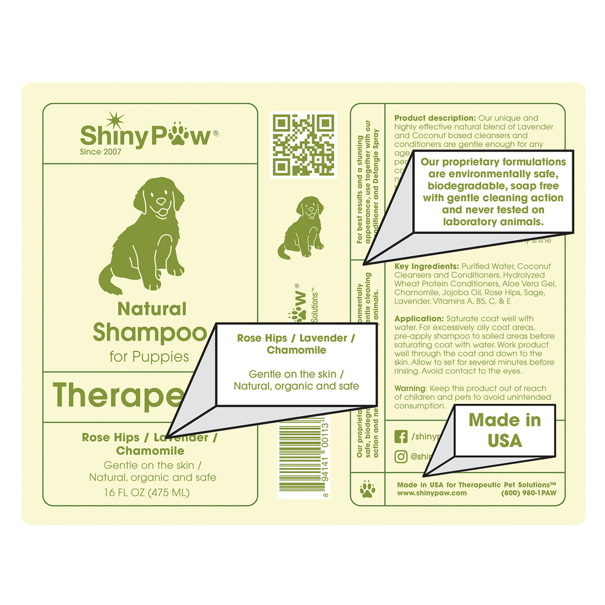 puppy shampoo for soft coat